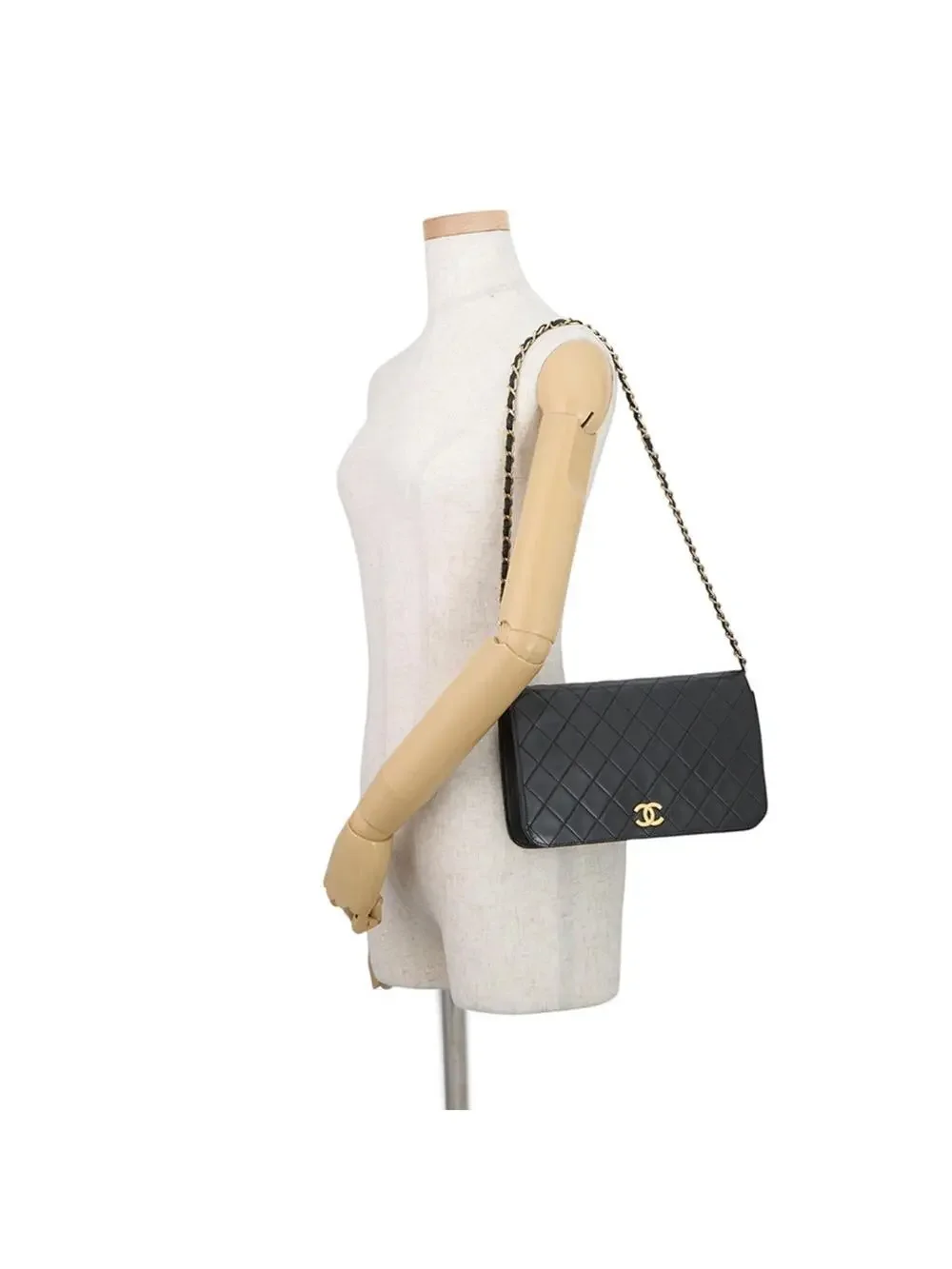 Chanel Vintage Full Flap Bag Quilted #287630C35B